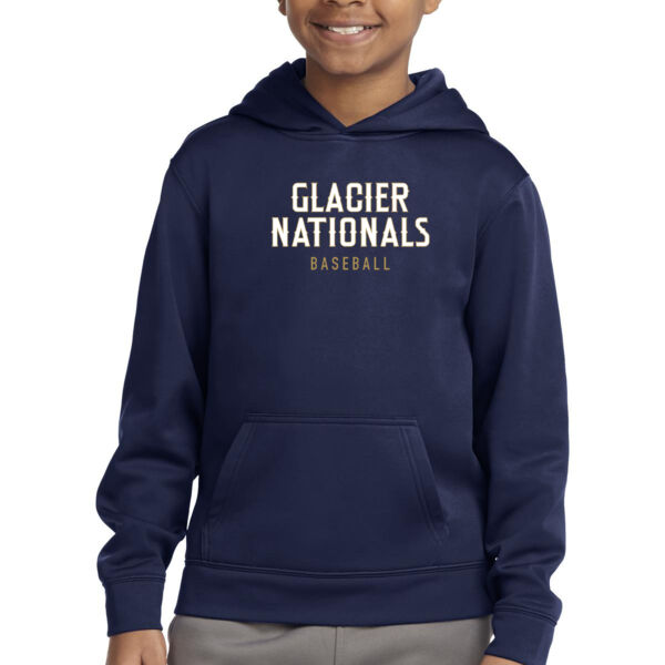 Youth Sport Wick Fleece Hooded Pullover Thumbnail